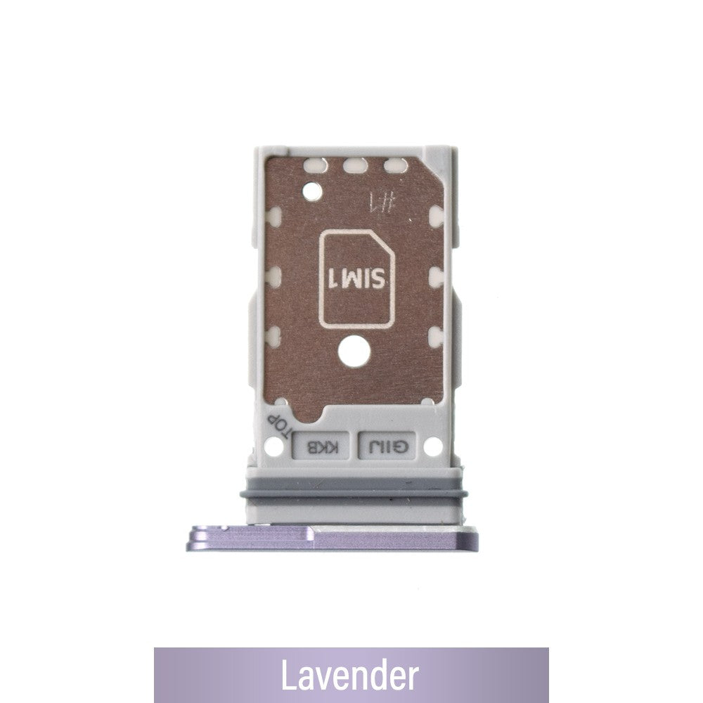Dual SIM Card Tray for Samsung Galaxy S21 FE 5G G990B-Lavender Dual SIM Card Tray for Samsung Galaxy S21 FE 5G G990B-Lavender